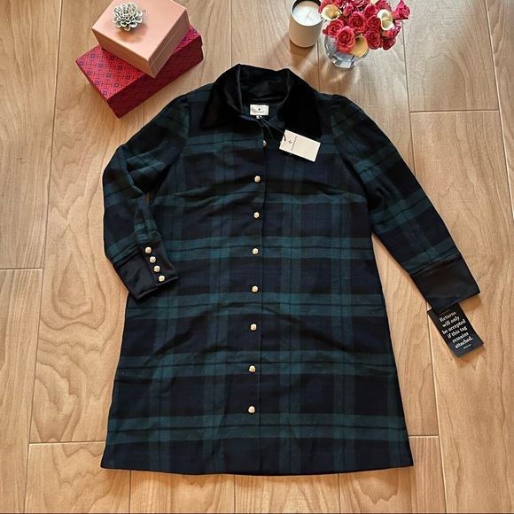 Tuckernuck Dresses & Skirts - Blackwatch Twiggy Dress Tuckernuck XL Tartan